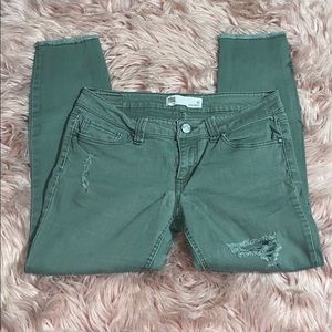 RSQ Ripped Baja Ankle Skinny Jean